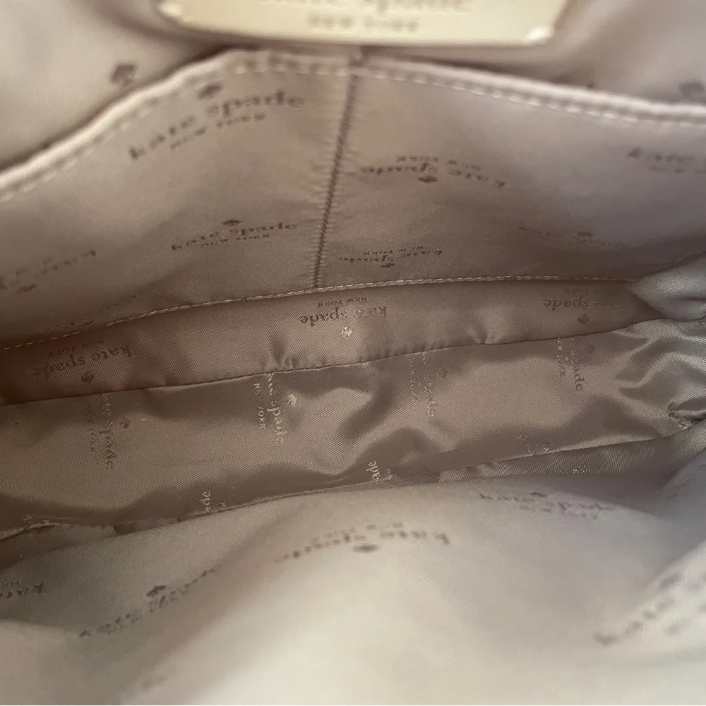 NWOT Kate Spade Signature Spade Flower Swingpack Crossbody Dark Beige Multi - Picture 15 of 15